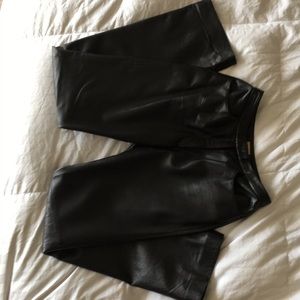 Vintage (2000), high waisted, real leather pants